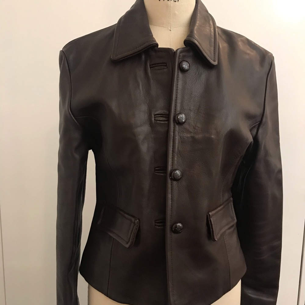Leather jacket